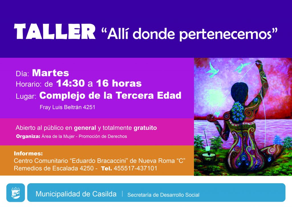 El Área De La Mujer Organiza El Taller Vivencial Gratuito La Voz De Casilda Noticias 0064